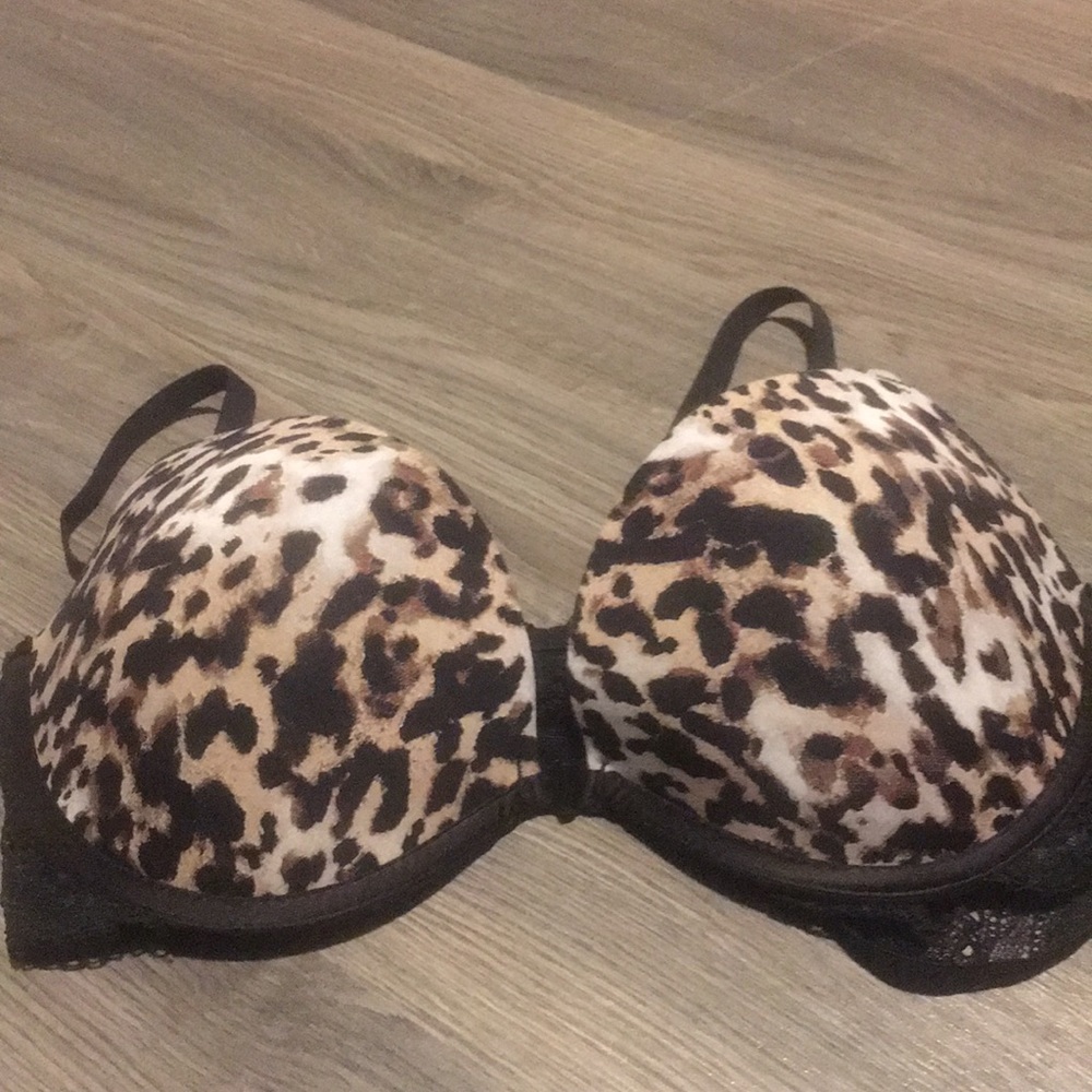 Leopard print bra